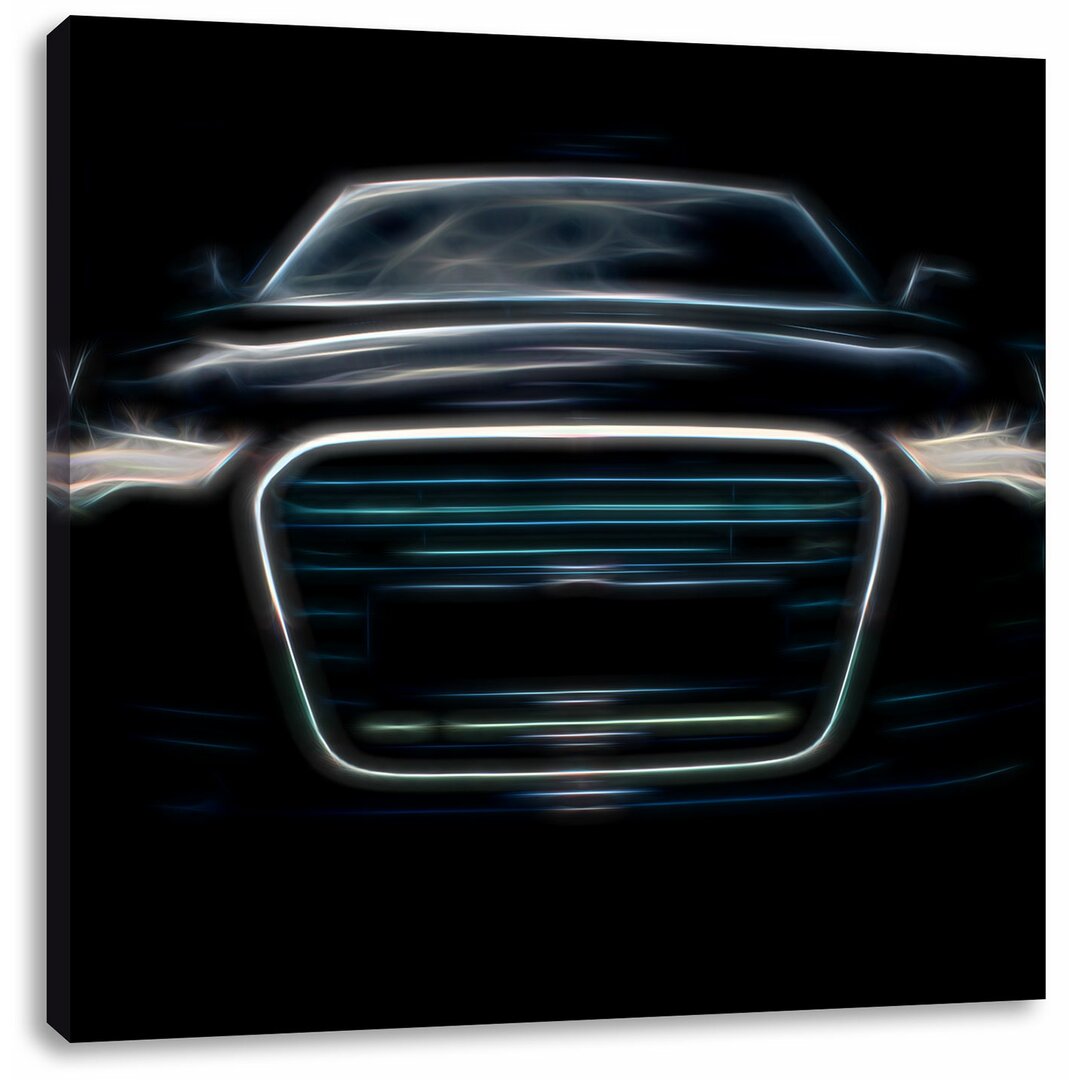 Leinwandbild Dark Audi A8