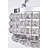Arfsten 4 - Light 15" Chandelier Style Drum Semi Flush Mount-284977868