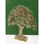 Sculpture 19 po arbre de vie en laiton fait à la main avec support