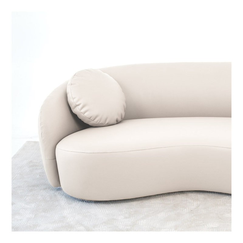 Porter PU Leather Sofa, Beige