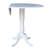 Extendable Round Solid Wood Dining Table-1311146272