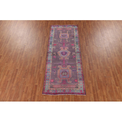 Tapis tribal mauve 4 x 10