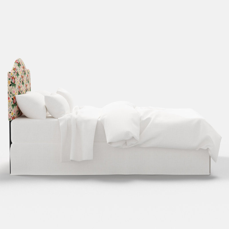 Mayfair Headboard In Dahlia Multi, Full/Double, Cream