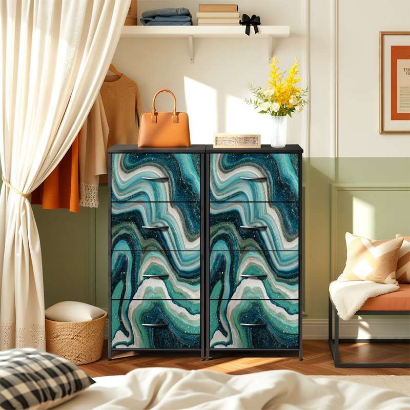 Commode de rangement verticale 4 tiroirs