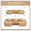 Canapé modulaire en U Camel Teddy-519704814