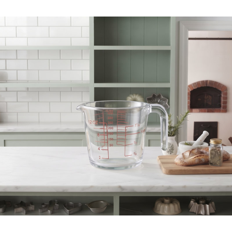 12 Oz Measuring Cup - Glass, 12oz