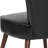 Caine LeatherSoft Retro Side Chair with Wood Legs