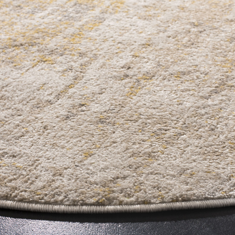 Bethlyn Creme/Gold Area Rug, Rectangle 8' x 10'