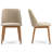 18'' H Faux Leather Upholstered Side Chair