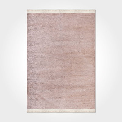 Modern Cream Machine Washable Non-Slip Area Rug