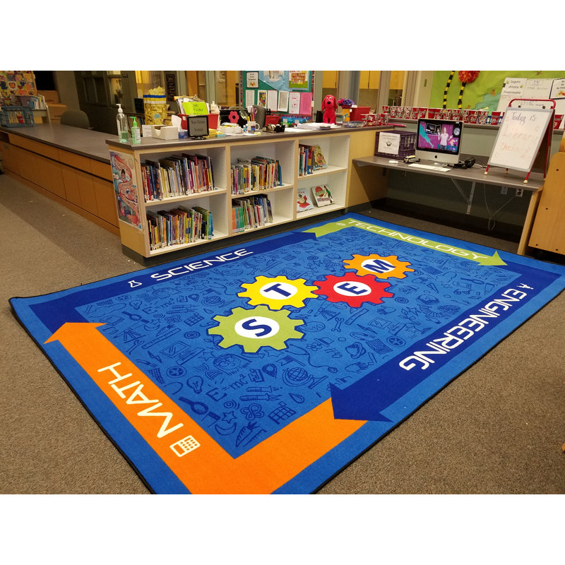 Machine Tufted Nylon Rug, Rectangle 8' x 12'