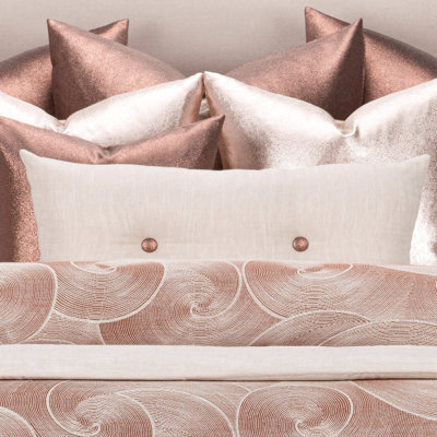 Afternoon Cafe Designer Lumbar Pillow