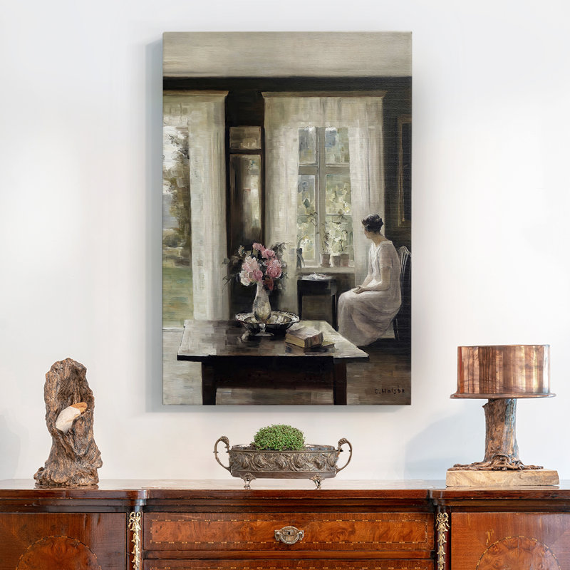 Impression sur toile encadrée, H 37 po x l 25 po