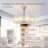 28.5" Modern Smart Energy-Saving Ceiling Fan Light-1952994283