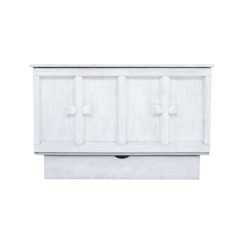 Commode Valencia, Gris / Blanc