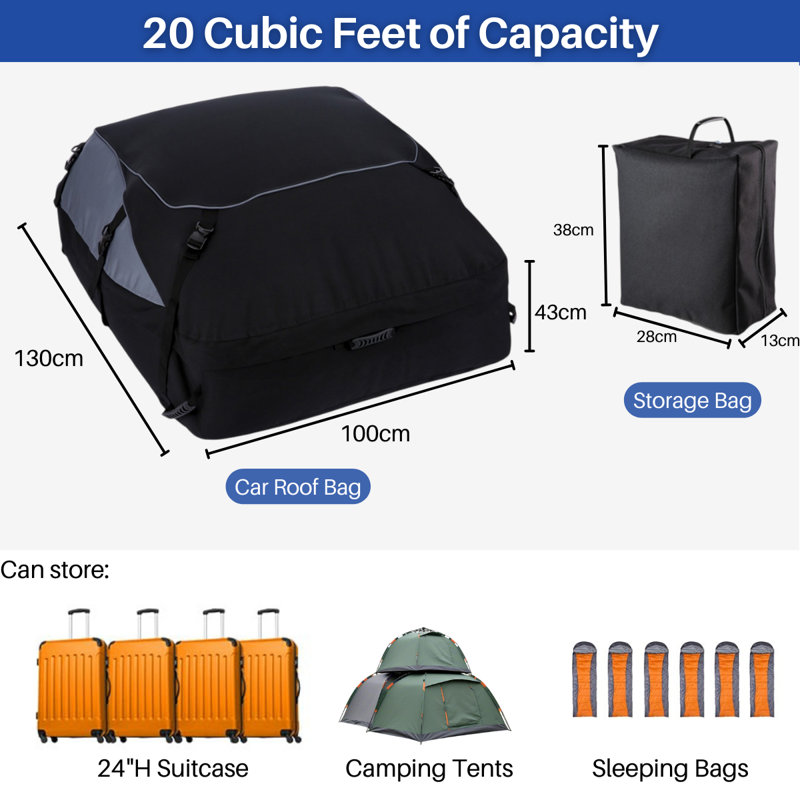 Chante Car Roof Travel Bag