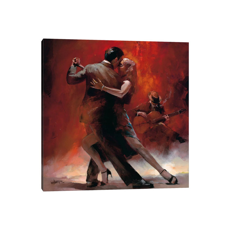 Tango Argentino II by Willem Haenraets - Wrapped Canvas Painting, 66.04 cm H x 66.04 cm W x 3.175 cm D