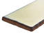 Antic Special 6" x 3" Ceramic Bullnose Tile Trim in Light Blue/Cream/Periwinkle/Brown