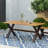 Outdoor Wood Dining Table