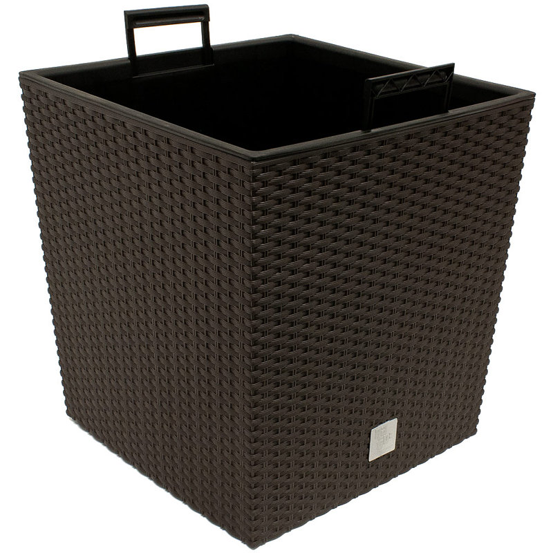 Gatley Planter, Anthracite, 41cm H x 39cm W x 39cm D