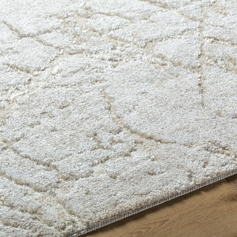 Esam Abstract Indoor Rug, Rectangle 7'10" x 10'
