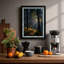 Light Through Woodland Scandinavian - Framed Print-816608081-816608083