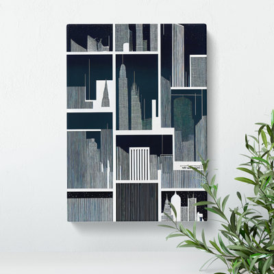 Skyline Retro - Wall Art