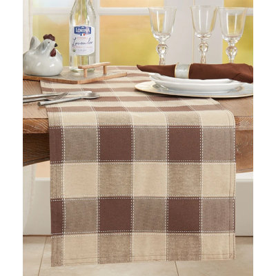 Bitner Plaid Table Runner