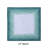 Orme 100% Cotton Tufted Bath Rug with Non-Slip Backing, Machine Washable, Ultra Soft & Absorbent Bath Mat, 24" Square, Turquoise-443561274-443561273
