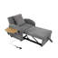 Fauteuil d'appoint convertible 3 en 1, canapé-lit tapissier-286115723