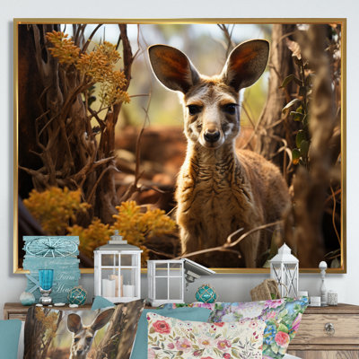 " Kangaroo Portrait "