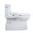 WASHLET 1.28 GPF Auto Flush Elongated Floor Mounted One-Piece Toilet (Seat Included)