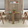 Artemio Rectangular Extendable Dining Table 130cm L x 76cm W - Drop Leaf Design for Small or Large Spaces