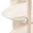  71" Catalina Fluted Wood Etagere, Cream