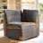  Large L-Shaped Modular Sectional Couch, Modern Plush Corduroy Sleeper Sectional Sofa For Living Room, Office, Bedroom-1696000461-1696000456