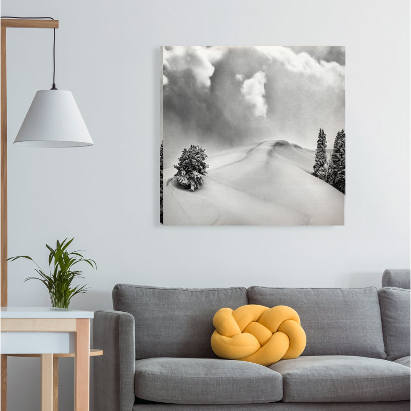 Photographie de poudre fraîche, Toile tendue, H 16 po x l 16 po x P 1,5 po
