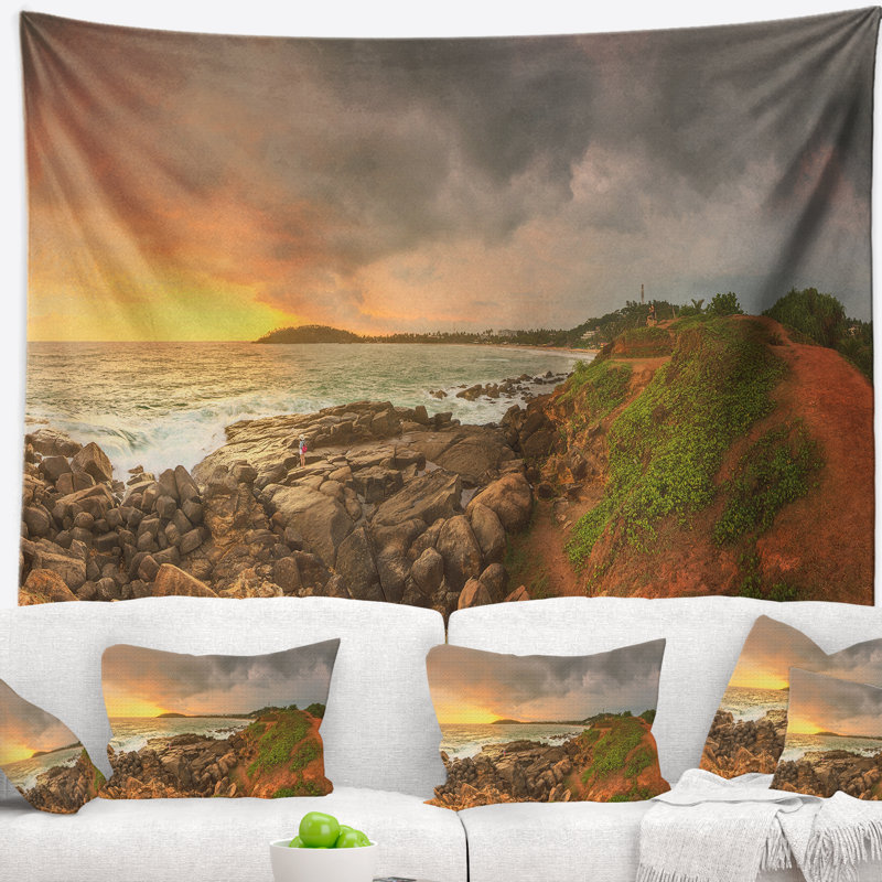 Polyester Tapestry, 68" H x 80" W