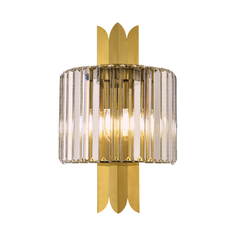 Auzinda Flush Mounted Sconce, Gold colours