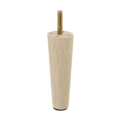 Base Unfinished Furniture Leg, 1 Piece