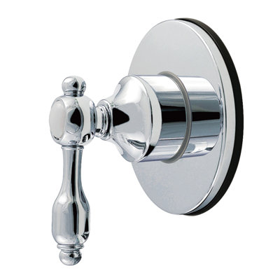 Kingston Brass Tudor Single-Handle Wall Mount Six-Way Diverter Valve with Trim Kit