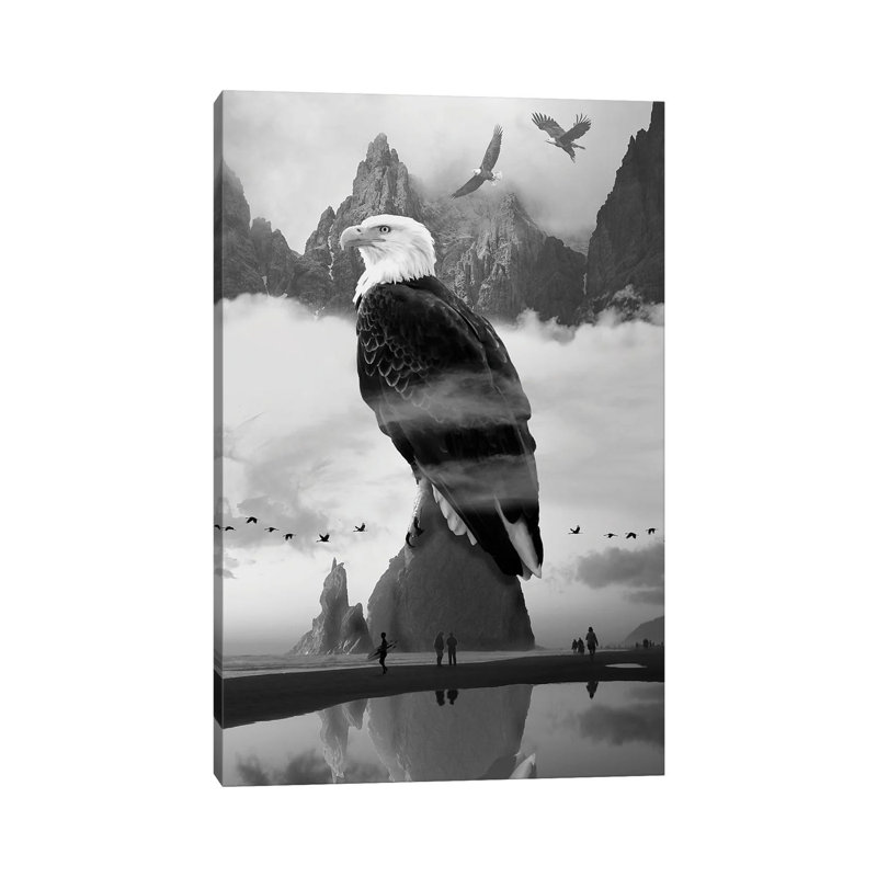 Eagles Point by David Loblaw - Wrapped Canvas Print, 20.32 cm H x 30.48 cm W
