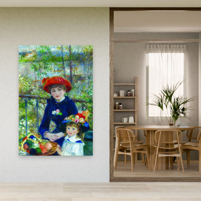 Two Sisters 1881 Classic Abstract Landscape Nature Wall Art Print