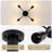 Bennefield 4 - Light 17.5'' Dimmable Sputnik Sphere Modern Linear Chandelier Semi Flush Mount Light-1522662553