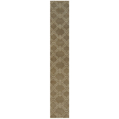 One-of-a-Kind 2' X 12' Runner Wool Area Rug in Tan