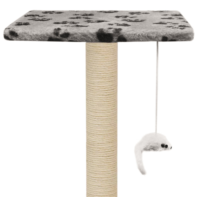 Dobson 94.8cm H Cat Tree, Gray/Beige
