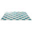 Greta 5x5 Checkered Glossy Textured Porcelain Tile-854138821