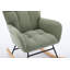Chaise berçante rembourrée Modern-990239981