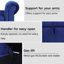 Banc de rangement bleu Sherpa