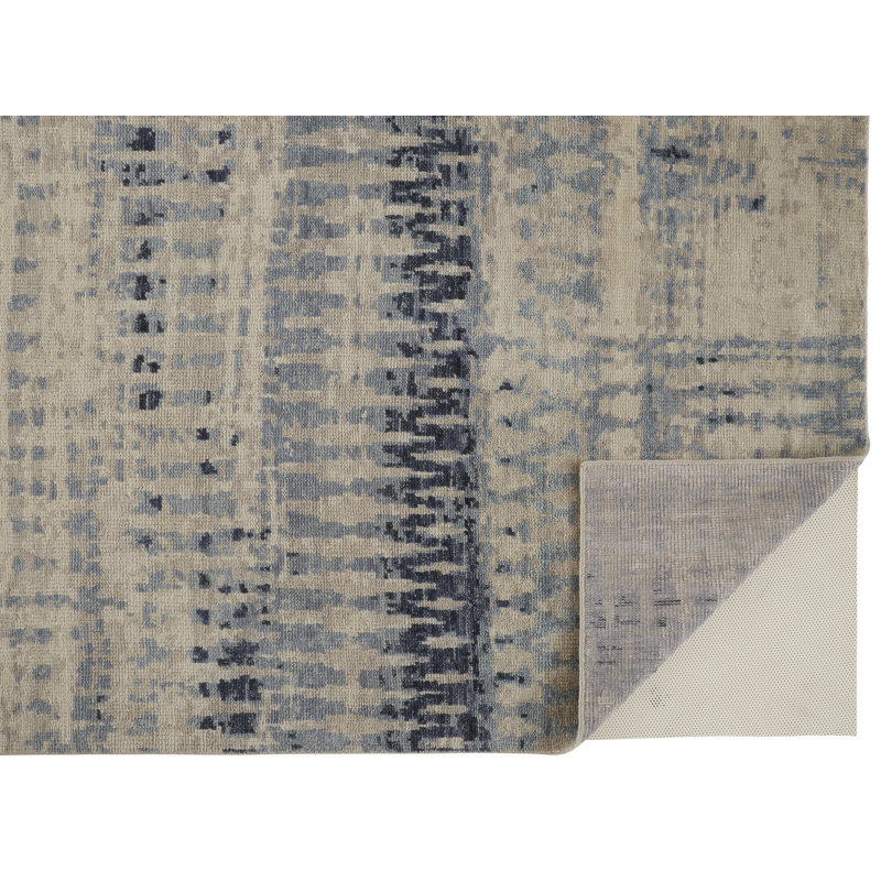 Palomar Wool Abstract Area Rug, Rectangle 7'9" x 9'9"