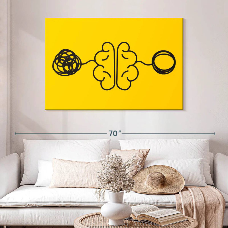 Alcaraz Untangle Your Thoughts, 32" H x 48" W